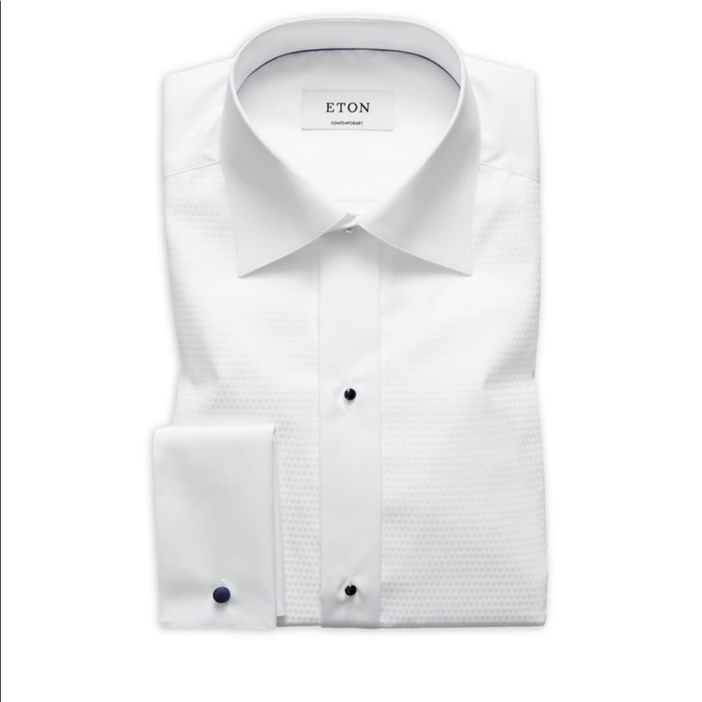 Eton Evening Jacquard Contemporary-Fit Shirt